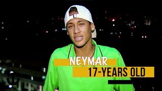 17yearold Neymar on Trans World Sport [upl. by Eirol]