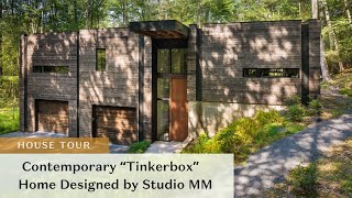 Modern “Tinkerbox” Home Designed by Studio MM  5 Trout Creek House Tour  Upstate Curious Team [upl. by Ennairek]