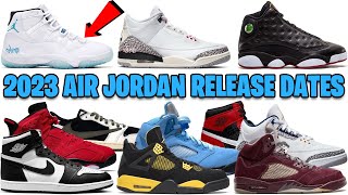 2023 AIR JORDAN RELEASE DATES ULTIMATE GUIDE ✅ [upl. by Humberto26]