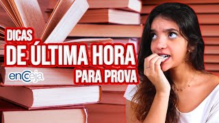 😱 10 DICAS FINAIS DE ÚLTIMA HORA PARA A PROVA DO ENCCEJA 🔥 Débora Aladim [upl. by Jamieson]