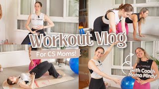 WORKOUT FOR CS Caesarean MOMS with Coach Mama Mindy  Jessy Mendiola [upl. by Delphine]