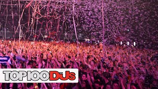 Top 100 DJs 2014 Results   Live sets from Hardwell amp Deorro [upl. by Kcirdlek]