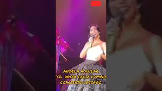 ANGELA AGUILAR AGRADECE AL PUBLICO QUE LE DESEA FELIZ CUMPLEAÑOS angelaaguilar pepeaguilarnodal [upl. by Jorrie]