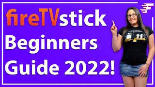 BEGINNERS GUIDE TO THE AMAZON FIRE STICK  HOW TO USE A FIRESTICK  2022 [upl. by Desdee]