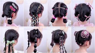 Stylish Pigtail and Bow Hair Tutorial  Easy Step by Step Guide [upl. by Hayimas]