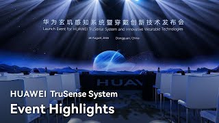 HUAWEI TruSense System  Event Highlights [upl. by Valerye194]