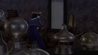 The Sims 4 machinima  Snow White  The Evil queen transformation [upl. by Fields]