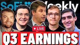 LIVE SOFI Q3 EARNINGS CALL amp BREAKDOWN  SOFI WEEKLY [upl. by Ares]