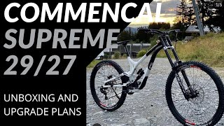 Commencal Supreme 2927 Highpivot Downhiller Killer Unboxing [upl. by Ainafetse]