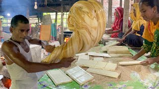 Factory Making Tiler Khaja  Most Famous Sweetmeat  Traditional Kushtian Foods [upl. by Ial]