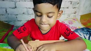 মাম্মি😘 আমি খুব ভালো ছেলে তাই না☺️15 spelling না দেখে বলতেও লিখতে পারি 🥳🥰🤩😘babyreading boylife [upl. by Sadnalor426]