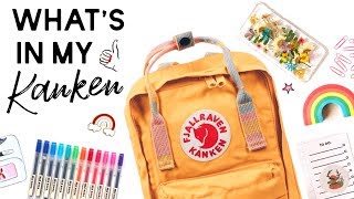 BACK TO SCHOOL whats in my backpack [upl. by Nnylyam]