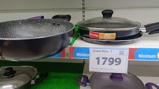 PrestigeWomderchefTriply steelCast iron cookware for cheapest price in Reliance Smart bazar [upl. by Alfons]