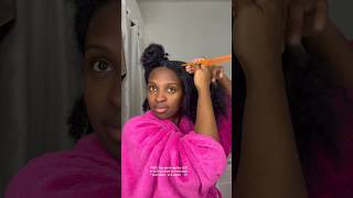 How I moisturize dry curls➰  LOC V LCO 🫣 naturalhair [upl. by Bowerman]