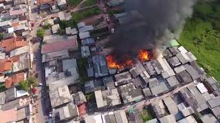 Drone mostra que incêndio em Macapá poderia ter sido pior [upl. by Nnaoj]