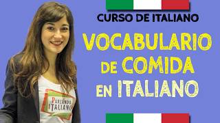 Aprender italiano  Vocabulario de comida [upl. by Nivloc242]