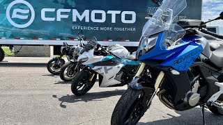 1 Of These 7 Motorcycles Are Perfect For You  CFMOTO Motorcycle Press Ride [upl. by Nicholas]