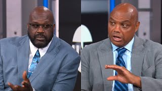 Shaq says Charles Barkley is smokin crack after Chuck said this 😂😂 [upl. by Elleniad]