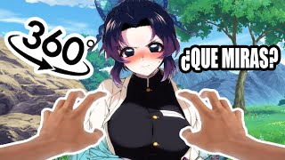 INCREIBLE🦋 SHINOBU CREE EN TI 😳demon slayer vr ✨Moshi Mosh ✨ Kocho Shinobu anime vr [upl. by Halihs]