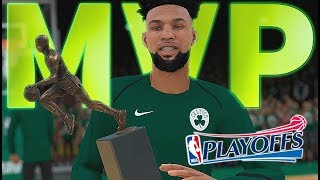 NBA 2K18 MyCareer 71 ESSES SÃO OS PLAYOFFS DA NBA MVP MVP MVP [upl. by Eartnoed450]