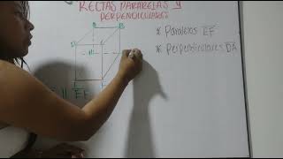 Perpendicularidad y paralelismo en aristas [upl. by Aihselef90]