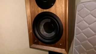 Wharfedale Denton 80th Anniversary Limited Edition sweet spot setup GORGEOUS [upl. by Ainivad]