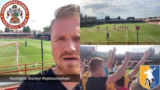 Accrington Stanley who are they Exactly Mansfield Town away days [upl. by Lyred]