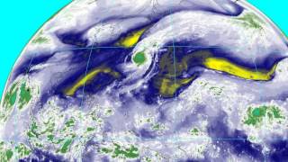 Super Typhoon Nuri becomes a strong Bering Sea Storm [upl. by Adiell]