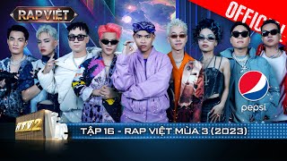 Rap Việt Mùa 3  Tập 16 Trực tiếp Đêm Công bố amp Trao giải  Ai sẽ là Quán quân  Rap Việt 2023 [upl. by Arata]