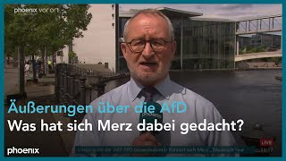 Erhard Scherfer zu den Äußerungen von Friedrich Merz über die AfD am 240723 [upl. by Fernandez]