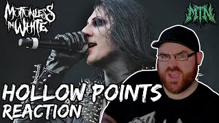 MOTIONLESS IN WHITE  HOLLOW POINTS  REACTION [upl. by Fabiola]