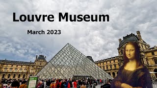 Went to see the Mona Lisa  March 2023 [upl. by Richard]