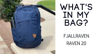 Fjallraven Raven 20 Review  IMPRESSIVE Minimal Everyday Bag Great Kanken Alternative [upl. by Drais]