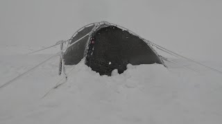 Camping in a Scottish winter up Lochnagar in the Nortent Vern 1 [upl. by Willcox]