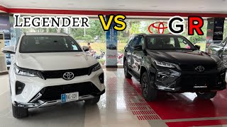 Fortuner Legender VS Fortuner GRS  Detailed Review  toyota fortuner fortunerlover review [upl. by Neelhtakyram]