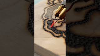 Mesmerizing WoodBurning Art Kacies Tekchic Masterpiece [upl. by Smailliw]