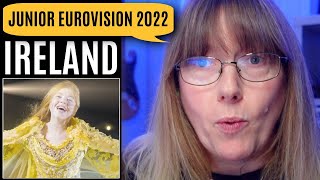 Vocal Coach Reacts to Sophie Lennon Solas Ireland JESC 2022 [upl. by Pomona]