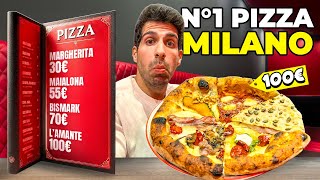 MANGIO TUTTO IL MENÚ DELLA PIZZERIA PIÚ FAMOSA DI MILANO [upl. by Oinafipe960]