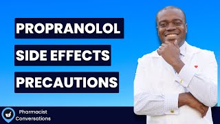 Propranolol  Uses How To Take amp Side Effects [upl. by Heidie]