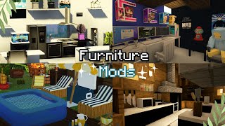 The Best Brand New Interior Design Furniture Mods for Minecraft 2024 [upl. by Esina]