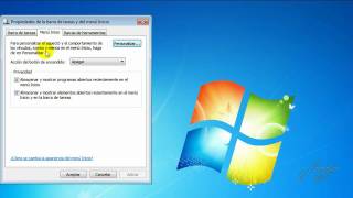 Barra de Tareas y Menu de Inicio en Windows 7  wwwversioNETcom [upl. by Dex]