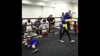 ᴴᴰ VASYL LOMACHENKO ONE HANDED SPARRING DENIS BERINCHYK  FILM STUDY [upl. by Oirramed]