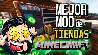 ⛏️😍 El mejor MOD de tiendas en Minecraft JAVA  Lightmans Currency Mod 1182 ⛏️😍 [upl. by Zednanreh524]