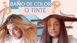 Conoce la Diferencia de baño de color y tinte normal bettylazcano te lo explica fácil [upl. by Annanhoj]