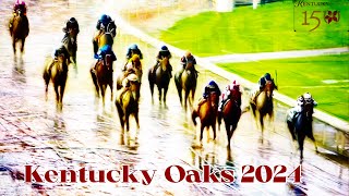 Kentucky Oaks 2024 G1  Thorpedo Anna smokin🐴 [upl. by Eilrahc]