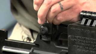 Brownells  AR15 Installing A2 Sights [upl. by Naleag793]