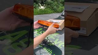 Where to find a mini strobe light bar with ultrabright amber lights and easy installation process [upl. by Jamieson]