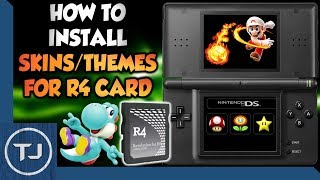 How To Install ThemesSkins For Any R4 Card DSDSi3DS [upl. by Iilek]