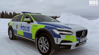 Polisen  Om nya V90 CC [upl. by Assitruc312]