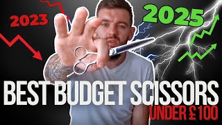 Best Budget Barber Scissors Under 100 for 2025 Top Picks for Beginner Barbers [upl. by Anirehtac]